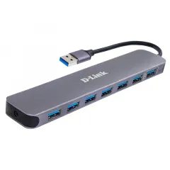 USB-концентратор D-Link DUB-1370, Серый