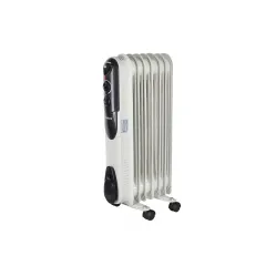 Масляный радиатор Eurolux ОМПТ-7Н (1.5 KW), 1500Вт, Белый