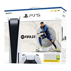 Consola de jocuri SONY PlayStation 5, Alb, "Fifa 23" (Voucher)