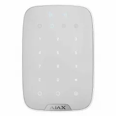 Беспроводная сенсорная клавиатура Ajax KeyPad Plus, Белый