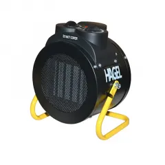 Ventilator de incalzire Hagel PTC-3000R, 3000W, Negru Galben