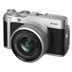 Fujifilm X-A7 Silver+Fujinon XC15-45mm F3.5-5.6 OIS PZ Silver