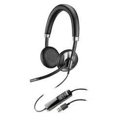 Casca Call Center Plantronics BLACKWIRE C725, USB,  Binaural, Noise Canceling (202580-01)