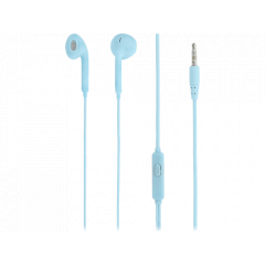 Casti in-ear, Fly, with mic, wired, Jack 3.5 mm, 16 ohm, 20Hz, 1.2 m, Tellur Blue  TLL162162