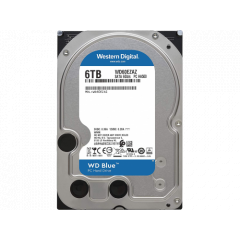 3.5" HDD 6.0TB  Western Digital Blue, 5400rpm, 256MB, SATAIII WD60EZAZ