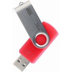16Gb  USB3.0  GoodRAM  UTS3 TWISTER Red  (Read 60 MByte/s, Write 20 MByte/s)