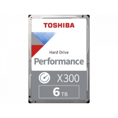 3.5" HDD 6.0TB  Toshiba X300 , 7200rpm, 128MB, High-Perfomance, SATAIII  HDWE160UZSVA