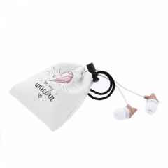 Casti in-ear, Magiq, with mic, wired, Jack 3.5 mm, 16 ohm, 20Hz, Tellur Pink  TLL162212