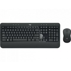 Logitech Wireless Combo MK540 Advanced, Keyboard & Mouse, Spill-resistant, Quiet typing, Nano receiver, USB, Retail