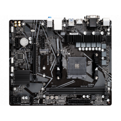 MB GIGABYTE B550M S2H, Socket AM4, AMD A550, Dual 2xDDR4-5100, APU AMD graphics, VGA, DVI, HDMI, 1xPCIe 4.0 X16, 4xSATA3, RAID, 1xNVMe PCIe 4.0/3.0 M.