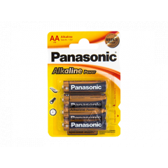2984/9280 Baterie Panasonic Alkaline Power, AA Blister x 4,  LR6REB/4BPR