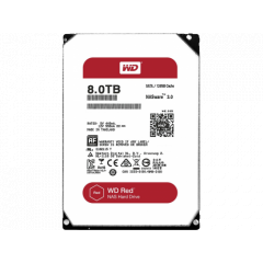 3.5" HDD 8.0TB Western Digital  Red, NAS, 5400rpm, 256MB, SATAIII  WD80EFAX