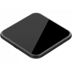 Wireless Fast Charging Pad Tellur, ultra-slim, Input: Micro-USB, charging for all Qi, 10W,  Black  TLL151241