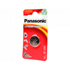Baterie Panasonic CR2032EL/1B Lithium 3V  CR2032EL/1B