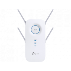 TP-LINK RE650 AC2600 Wi-Fi Range Extender, Wall Plugged,  1733Mbps at 5GHz + 800Mbps at 2.4GHz, 802.11ac/a/b/g/n, 1 Gigabit Port, Range Extender butto