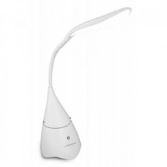 Esperanza CHARM EP151W White, Bluetooth Portable Speaker with Lamp, power: 3W, Built-in FM Radio, Bluetooth profiles: A2DP, AVRCP, HFP, HSP, Bluetooth