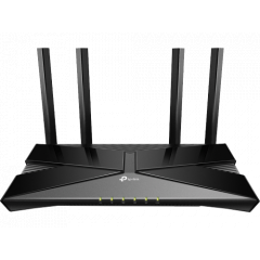 TP-LINK Archer AX20 AX1800 Wi-Fi 6 Router, Broadcom 1.5GHz Quad-Core CPU, 1201Mbps at 5GHz+574Mbps at 2.4GHz, 5 Gigabit Ports, 1 USB 2.0, 4 Antennas,