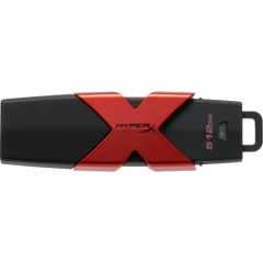 256GB USB3.1  Kingston HyperX SAVAGE Black (Read 350 MByte/s, Write 250 MByte/s)