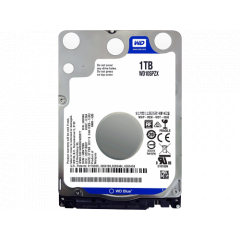 2.5" HDD 1.0TB  Western Digiltal Blue 5400rpm, 128MB  SATAIII "WD10SPZX"