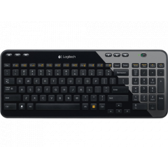 Logitech Wireless Keyboard K360, Nano receiver, Retail, Russian layout