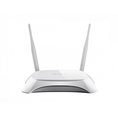 TP-LINK TL-MR3420 300Mbps 3G/4G Wireless N Router, Compatible with LTE/HSPA+/HUUPA/HSDPA/UMTS/EVDO USB modem,  3G/WAN failover, 2T2R, 2.4GHz, 802.11b/