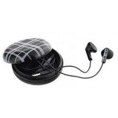 Casti in-ear, Berry, with mic, wired, Jack 3.5 mm,16 ohm, 20Hz, 1.2 m, silicone, Tellur Black  TLL162182