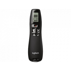 Presenter Wireless Logitech R700 Professional, LCD-display, range 30m, Carrying Case, Black