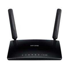 TP-LINK TL-MR6400 300Mbps Wireless N 4G LTE Router, build-in 4G LTE modem, support LTE (FDD/TDD)/DC-HSPA+/HSPA+/HSPA/UMTS/EDGE/GPRS/GSM, with 3x10/100