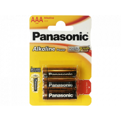 7269 Baterie Panasonic Alkaline Power, AAA Blister x 4,  LR03REB/4P