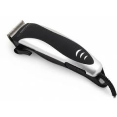 Hair Clipper Esperanza GALLANT EBC005 Black-Silver, Powerfull, Outstanding performance , High stability , Safe and reliable, 4 extra attachment combs,