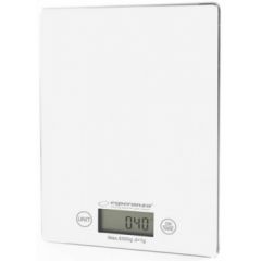 Kitchen Scale Esperanza LEMON EKS002W White, Touch buttons, Maximum capacity: 5000g, Division: 1g, Four units of measure: g /lb/oz/kg, Tare Function,