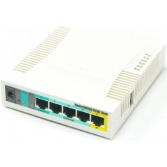 MikroTik RouterBOARD RB951Ui-2HnD, Wireless Router, 2.4GHz Dual chain, AP/Bridge/Station/WDS, 802.11b/g/n, 1 WAN + 4 LAN, USB, internal antenna, Wirel