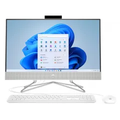 Computer All-in-One HP 24-df1058ur, 23,8", Intel Core i5-1135G7, 8GB/512GB, FreeDOS, Alb