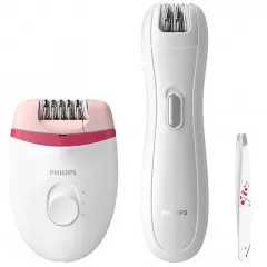 Epilator PHILIPS BRP506/00, Alb Roz