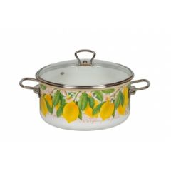 Кастрюля 5L Limon белая 1SB245S-4