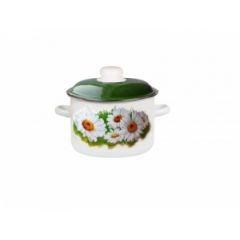 Кастрюля цилиндр. 3,0L Ромашки лето 6RD181M-1