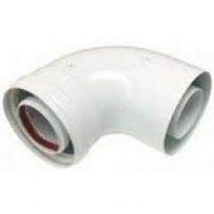 Коаксиальный отвод 90 гр. 60/100 LYNX PROTHERM