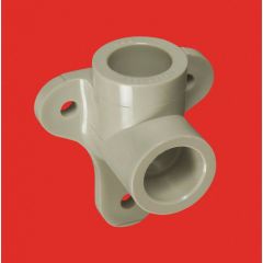 Отвод ПП-Р комбинированный с креплением 20*1/2 F  FV PLAST