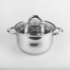 Кастрюля с крышкой 18 cm Mr-3513-18