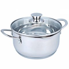 Кастрюля с крышкой Mr-3510-20 (20cm)