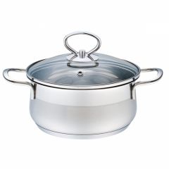 Кастрюля с крышкой 22см 3.8л Mr-3508-22