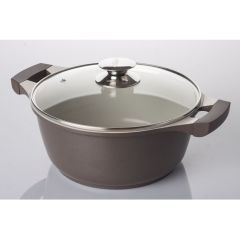 Кастрюля с крышкой Mr-4220 (20cm)