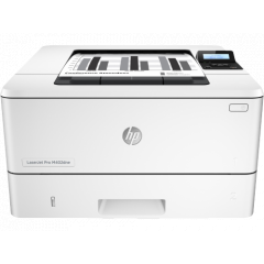 HP LaserJet Pro M402dne printer A4, up to 38 ppm, 5.7s first page, 1200 dpi, 256MB, Duplex, Up to 80000 pages/month,  2 line display, USB 2.0, Ether 1