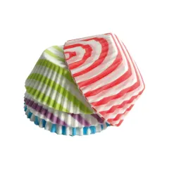 Hartie de copt muffin cu dungi 80 buc. 3.5x7cm
