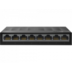 TP-LINK LS1008G  8-Port Gigabit Desktop Switch, 5 10/100/1000Mbps RJ45 ports, plastic case, Green Technology