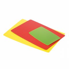 378878 Set tocatoare flexibile din plastic, 3 buc