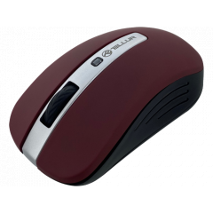 Mouse Basic Wireless, LED, Tellur Deep Red TLL491091