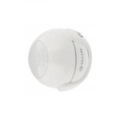 Senzor de miscare, WiFi 802.11b/g/n, PIR, 1 x CR123A 3V battery, Tellur White  TLL331121