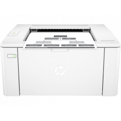 HP LaserJet Pro M102a printer A4, up to 22 ppm, 7.3s first page, 1200 dpi, 128MB, Up to 10000 pages/month, USB 2.0
