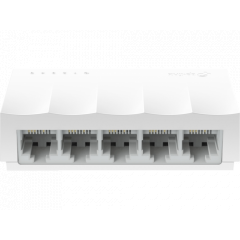 TP-LINK  LS1005  5-port 10/100M mini Desktop Switch, 5 10/100M RJ45 ports, Plastic case